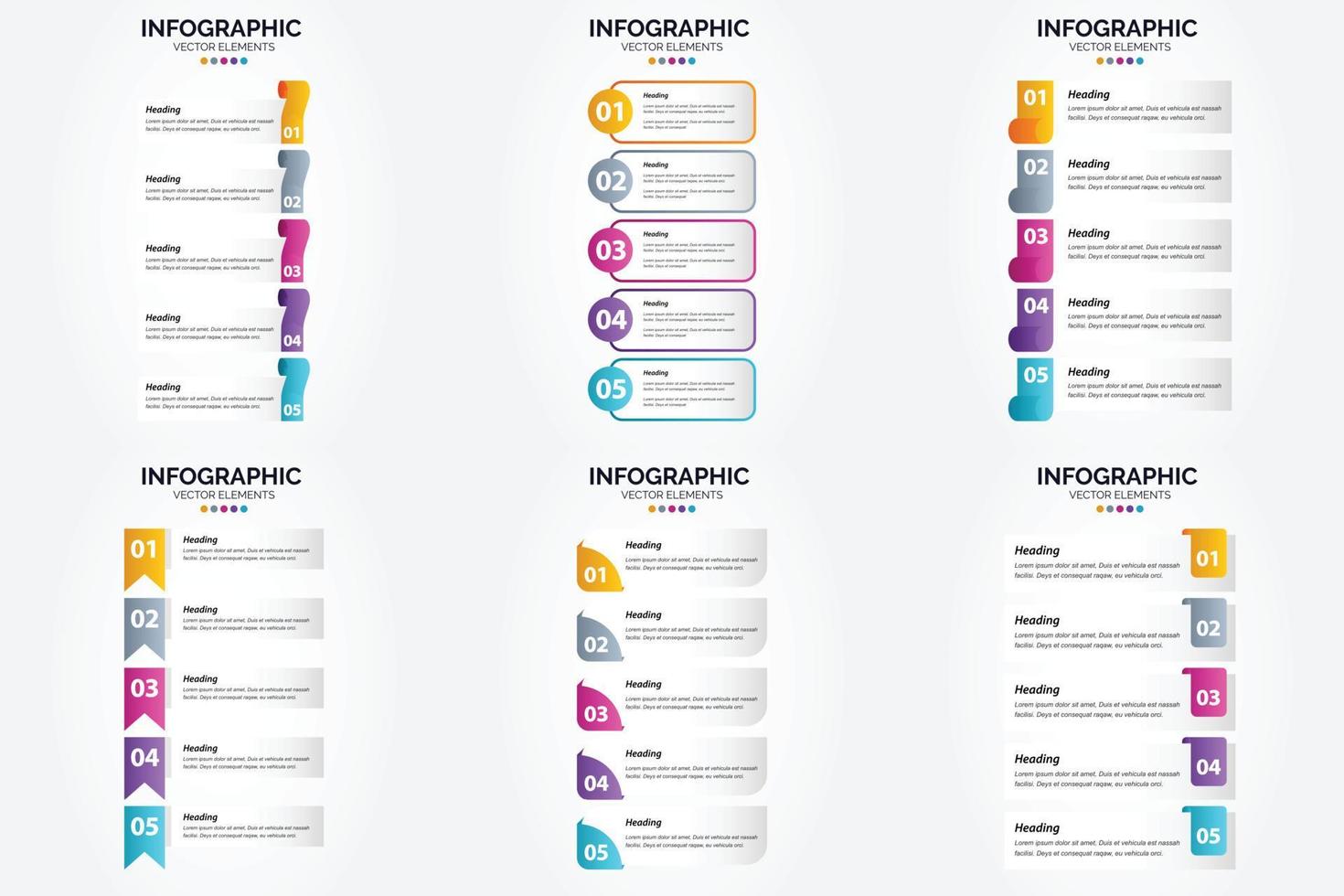 Questo vettore infografica impostato è Perfetto per pubblicità nel un' opuscolo. volantino. o rivista.