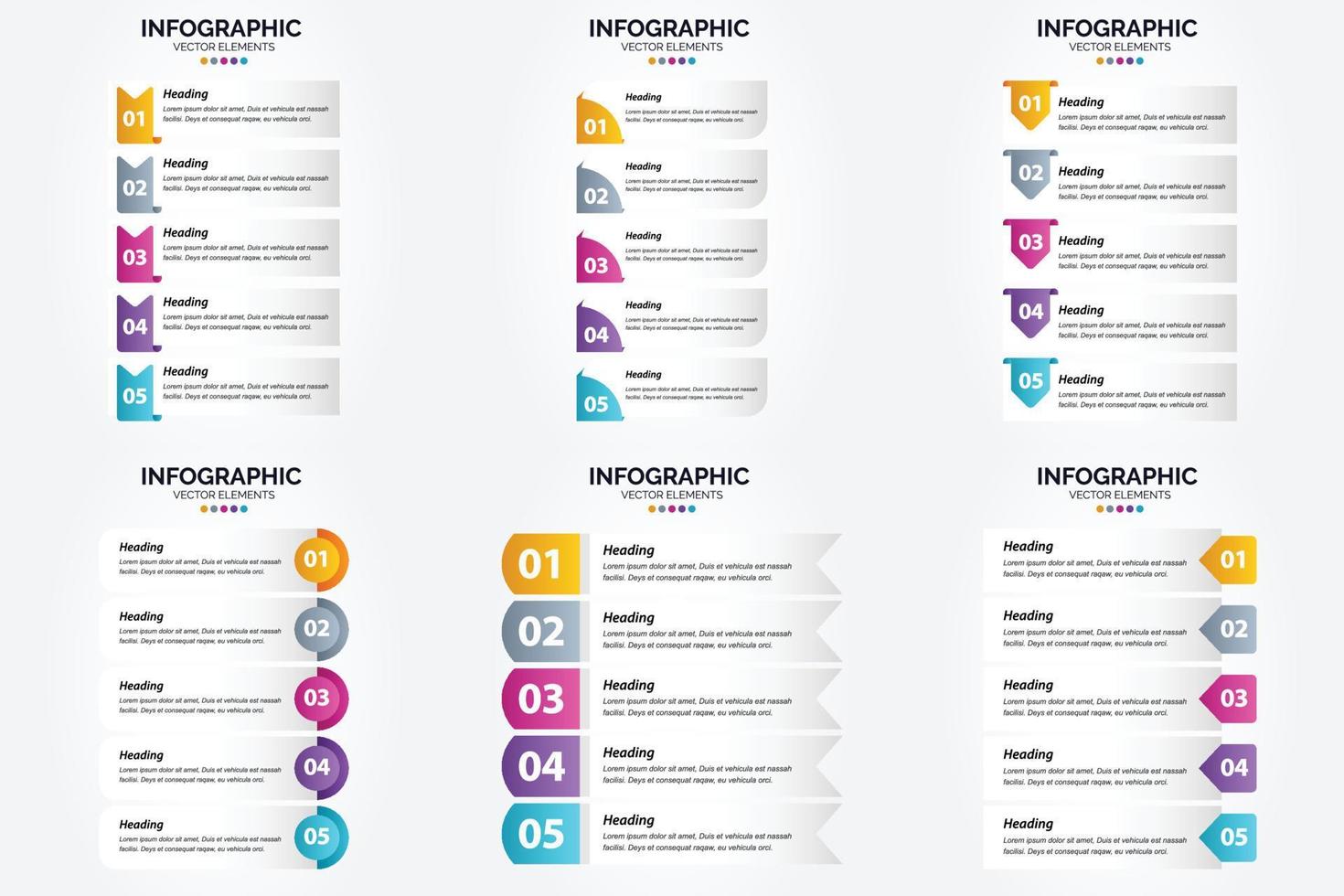 uso Questo impostato di vettore illustrazione infografica per pubblicità nel un' opuscolo. volantino. o rivista.