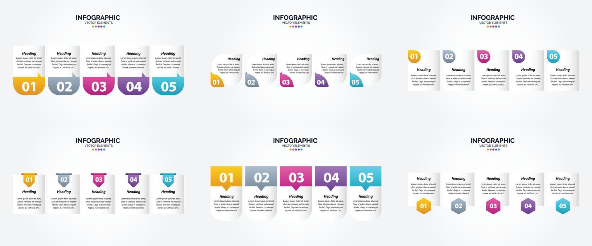 uso Questo impostato di vettore illustrazione infografica per pubblicità nel un' opuscolo. volantino. o rivista.