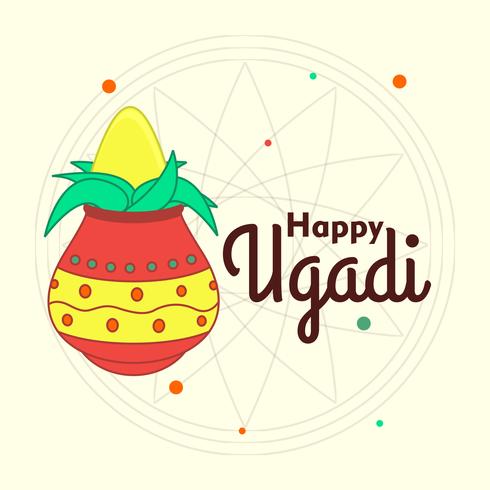 Festival di Ugadi vettore