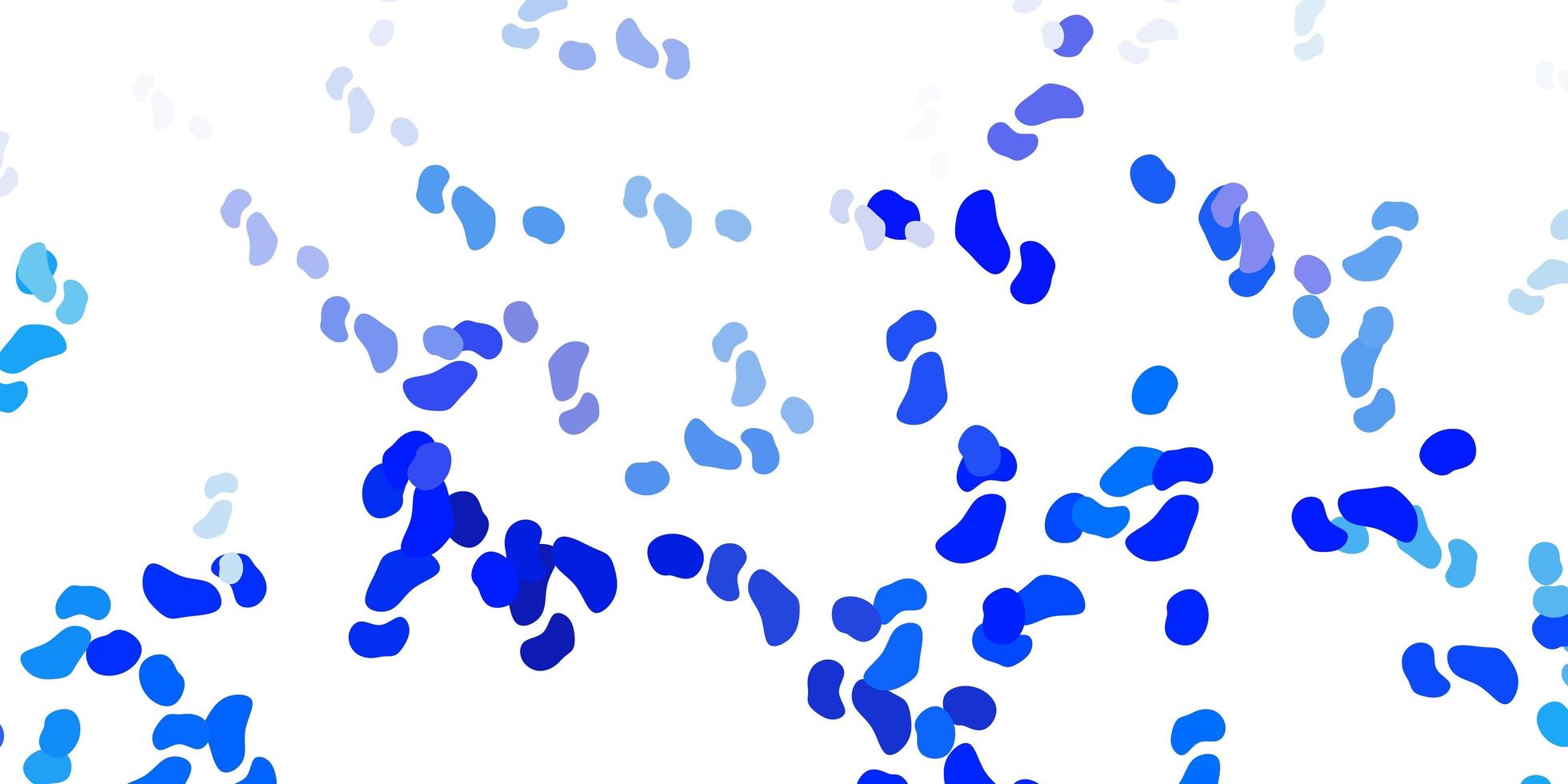 modello vettoriale azzurro con forme astratte.