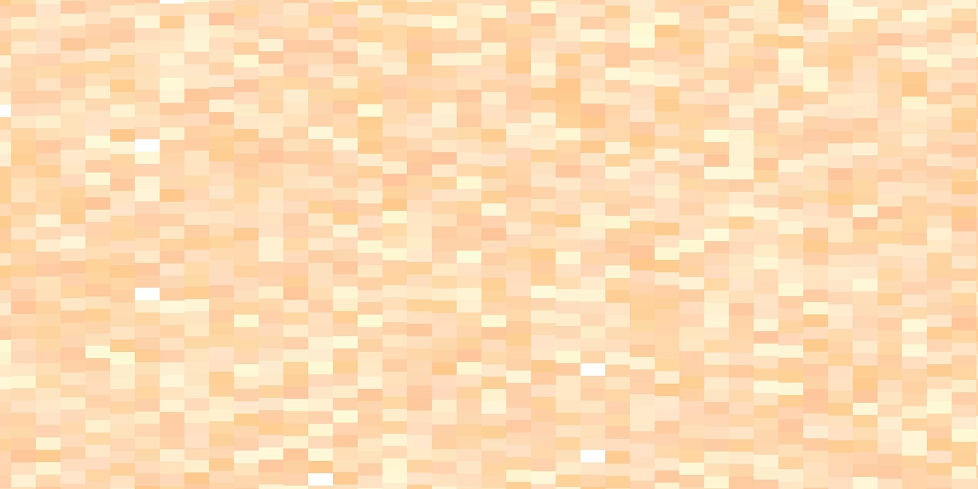 sfondo vettoriale arancione chiaro con rettangoli.