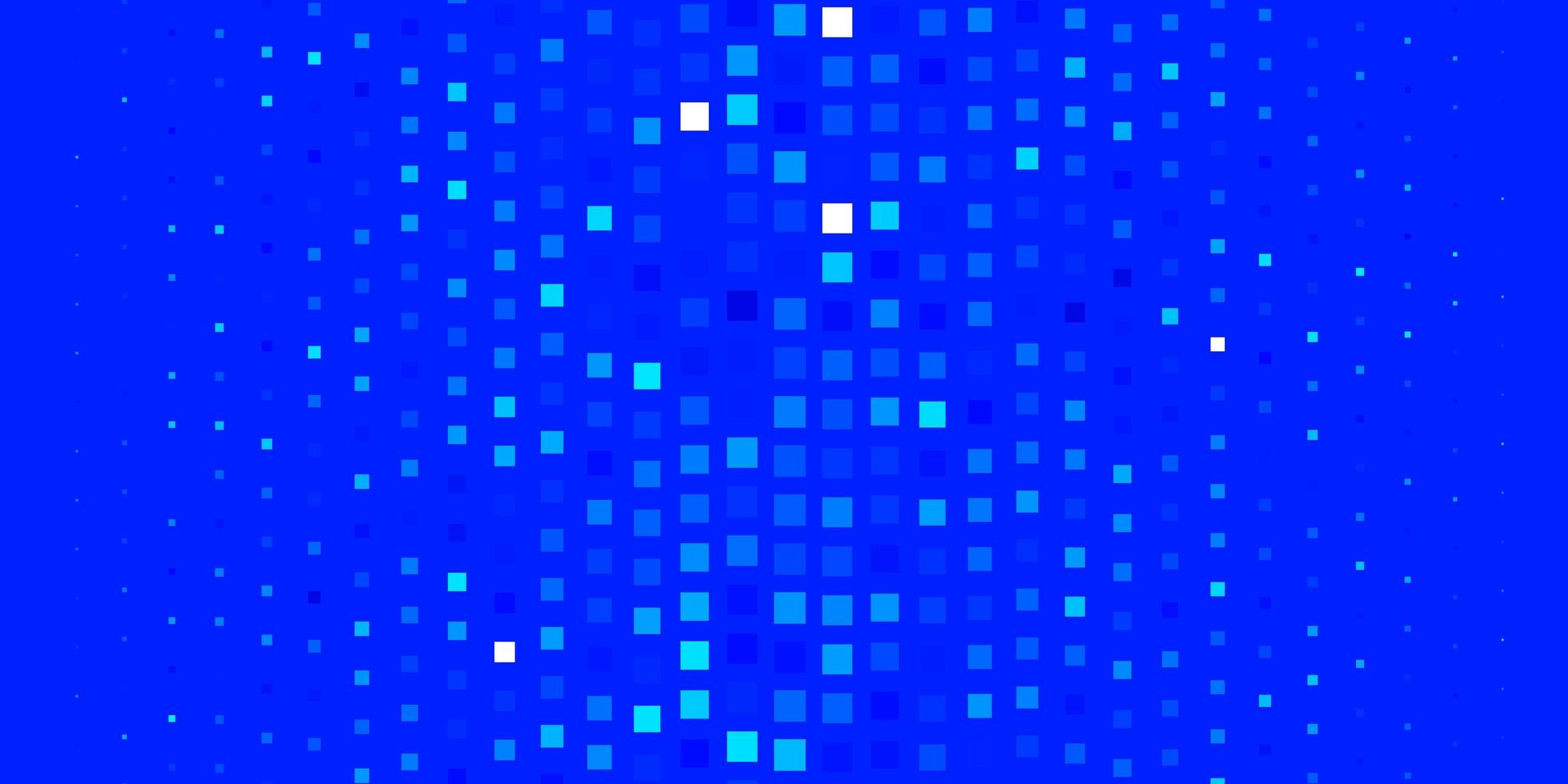 modello vettoriale azzurro in rettangoli.