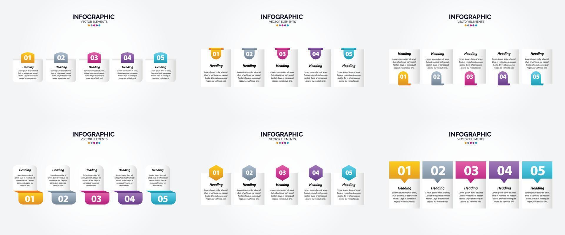 vettore illustrazione infografica piatto design impostato per pubblicità opuscolo aviatore e rivista