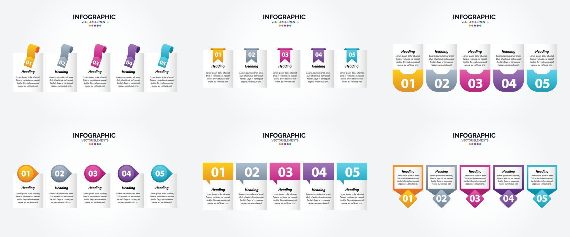 vettore illustrazione infografica piatto design impostato per pubblicità opuscolo aviatore e rivista