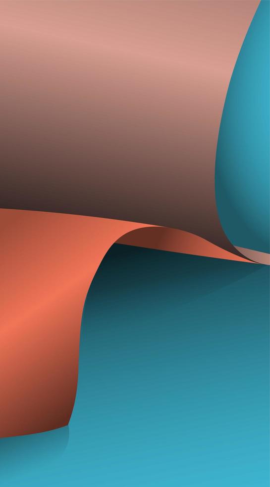 illustrazione vettoriale di carta 3d e pattern texture con ombra