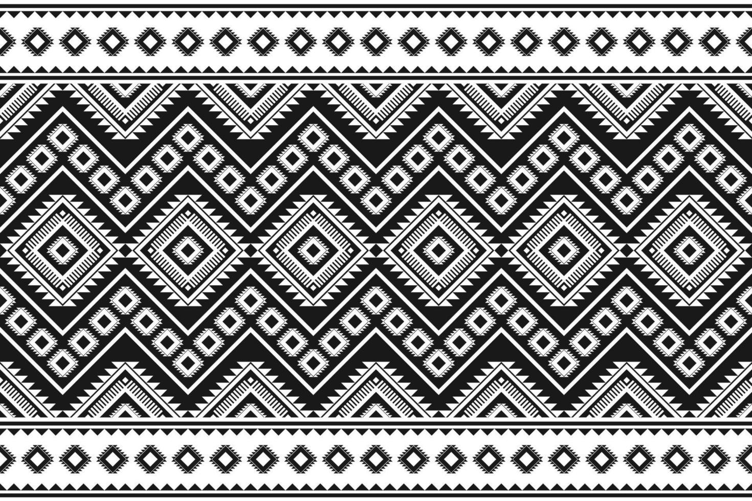 tappeto tribale modello arte. geometrico etnico senza soluzione di continuità modello tradizionale. azteco etnico ornamento Stampa. vettore