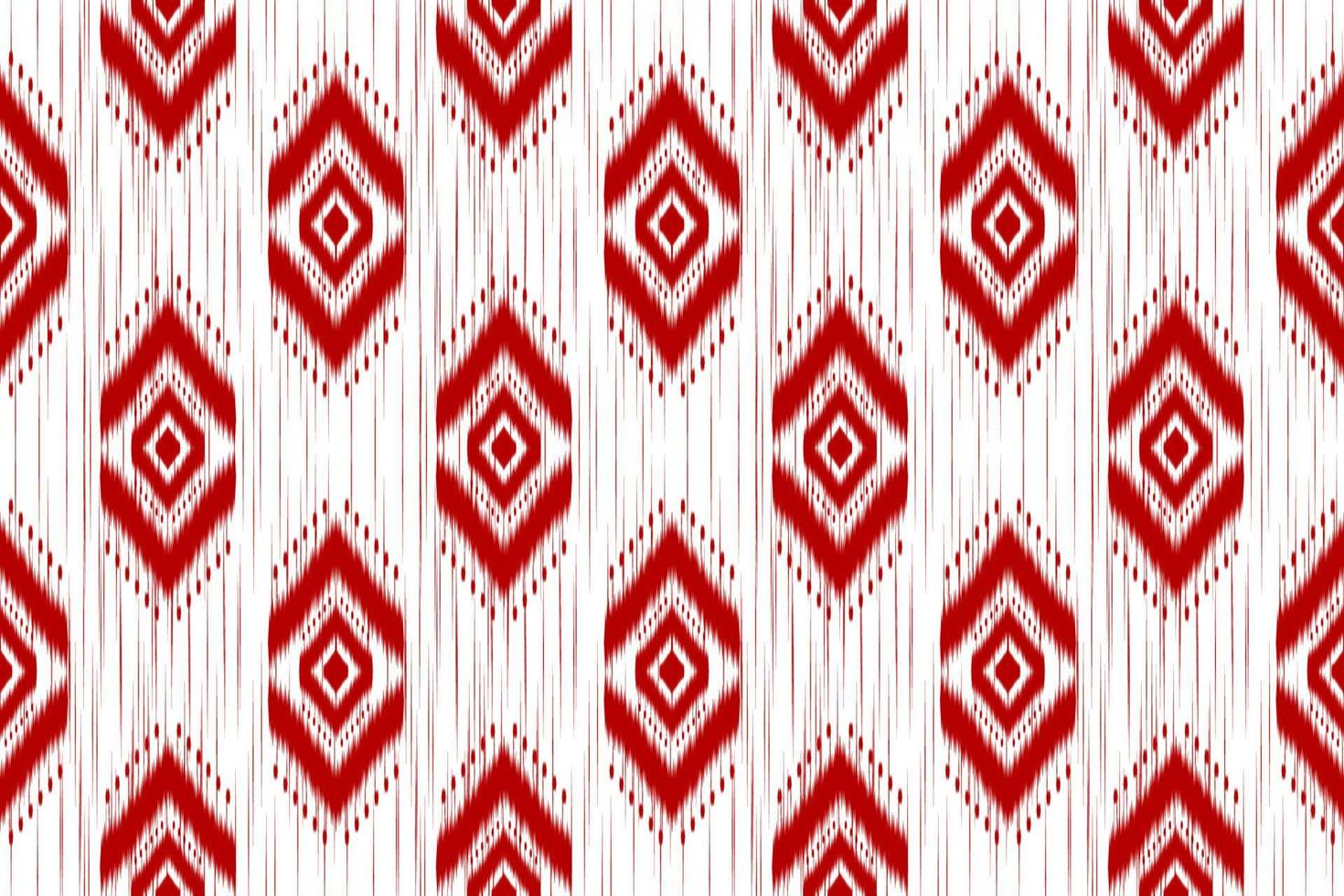 etnico ikat senza soluzione di continuità modello nel tribale. americano, messicano stile. azteco geometrico ornamento Stampa. vettore