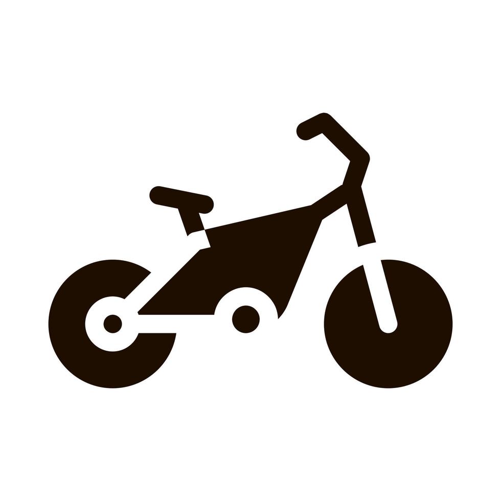pubblico trasporto bicicletta vettore icona