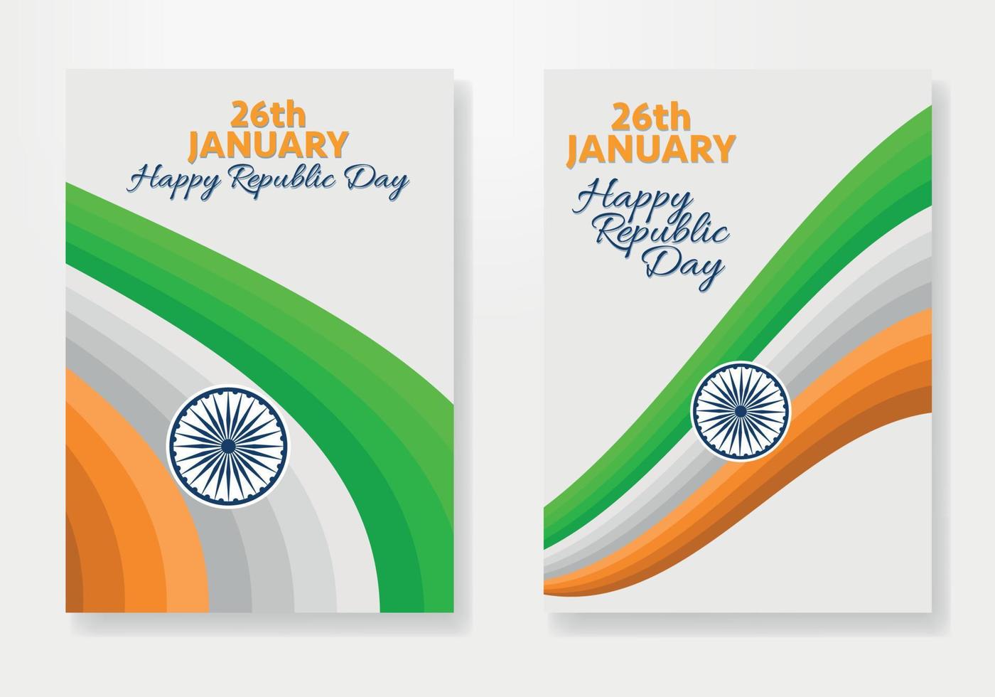 vettore illustrazione di 26th di gennaio, repubblica giorno celebrazione di India. India manifesto design. modello di contento repubblica giorno India manifesti.