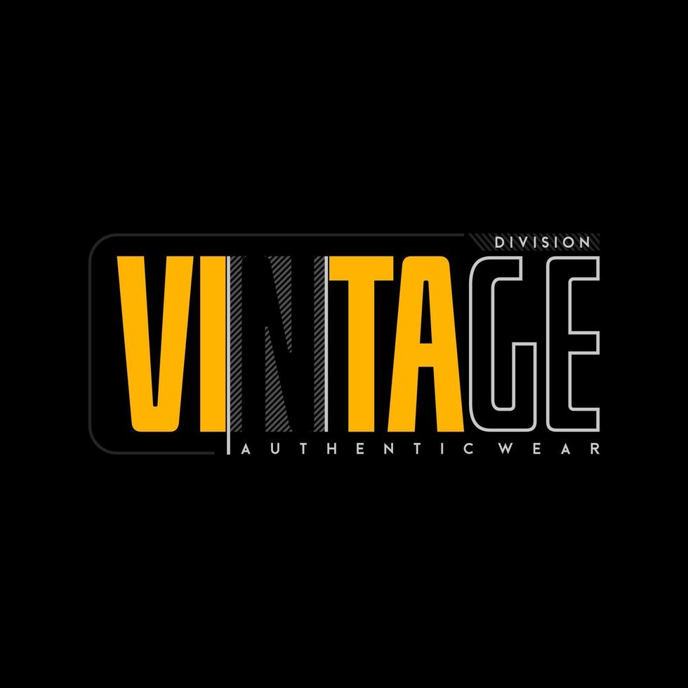 Vintage ▾, Citazione, slogan tipografia grafico disegno, per maglietta stampe, vettore illustrazione