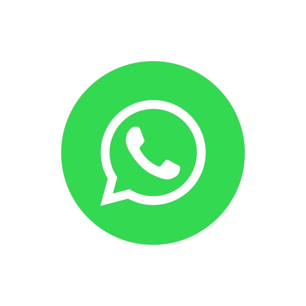 WhatsApp logo, WhatsApp icona logo vettore, gratuito vettore