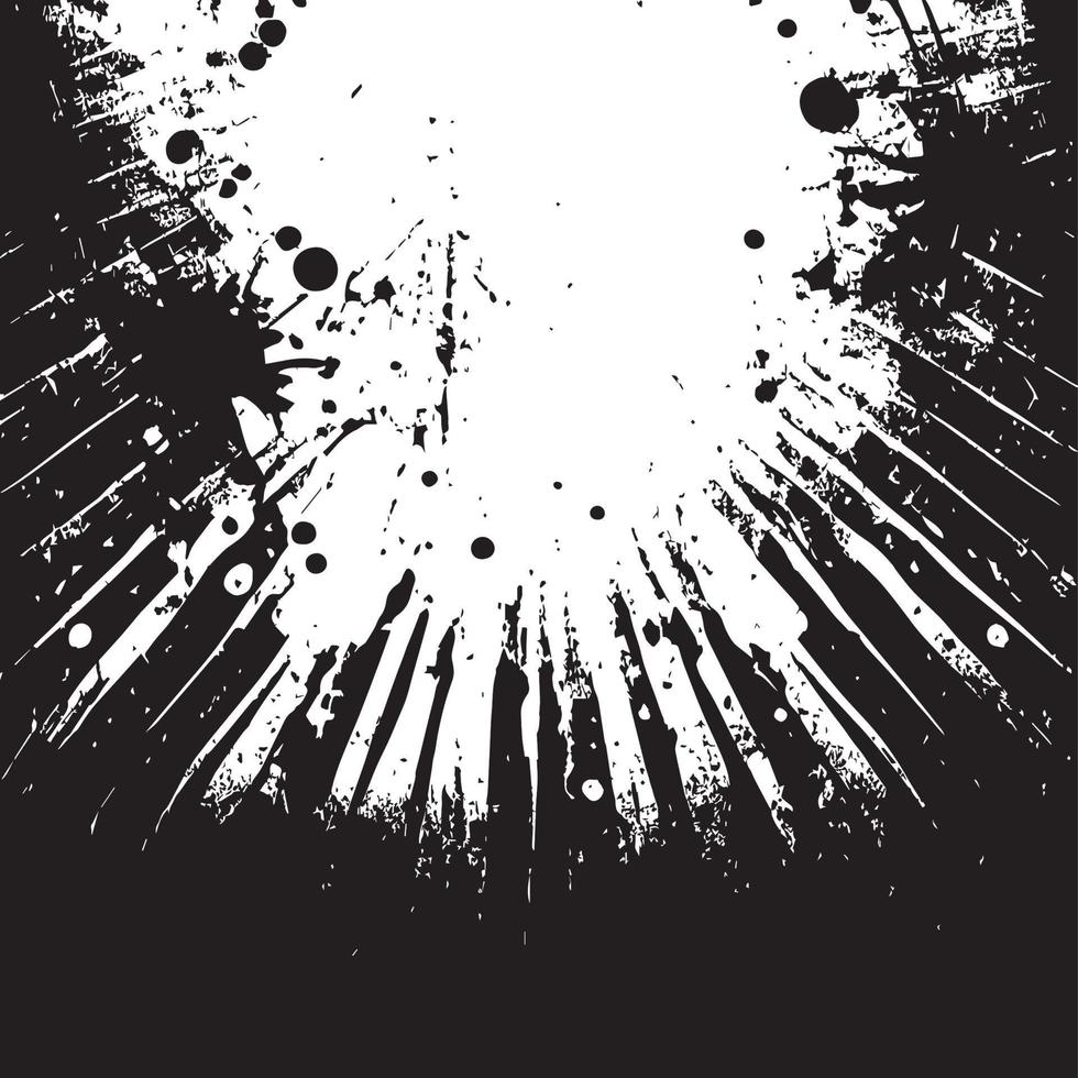 astratto struttura sfondo nero bianca grunge - vettore