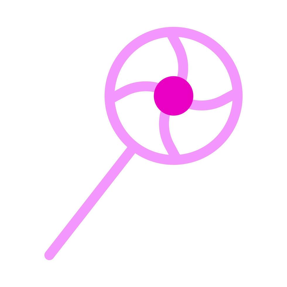 caramella icona duotone rosa stile San Valentino illustrazione vettore elemento e simbolo Perfetto.
