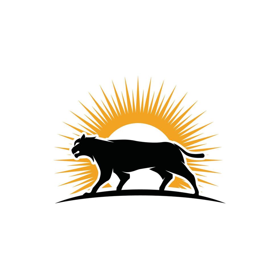 puma logo design vettore illustrazione
