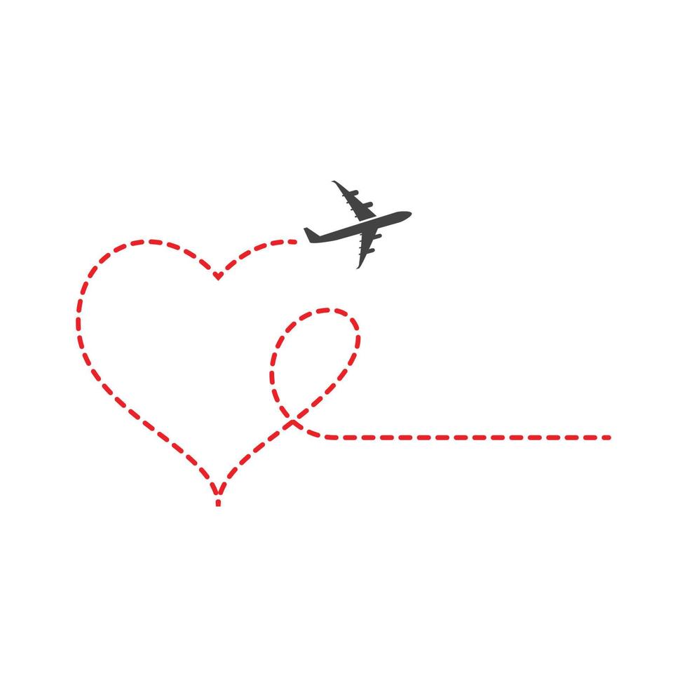 disegno dell'illustrazione di vettore dell'icona dell'aeroplano