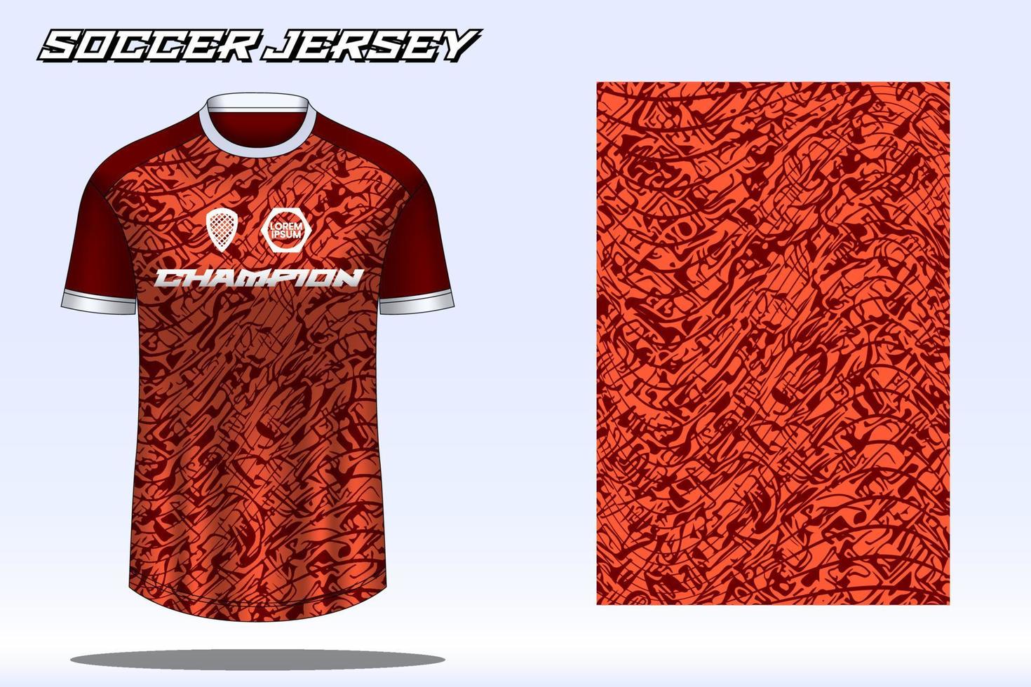 calcio maglia sport maglietta design modello per calcio club vettore