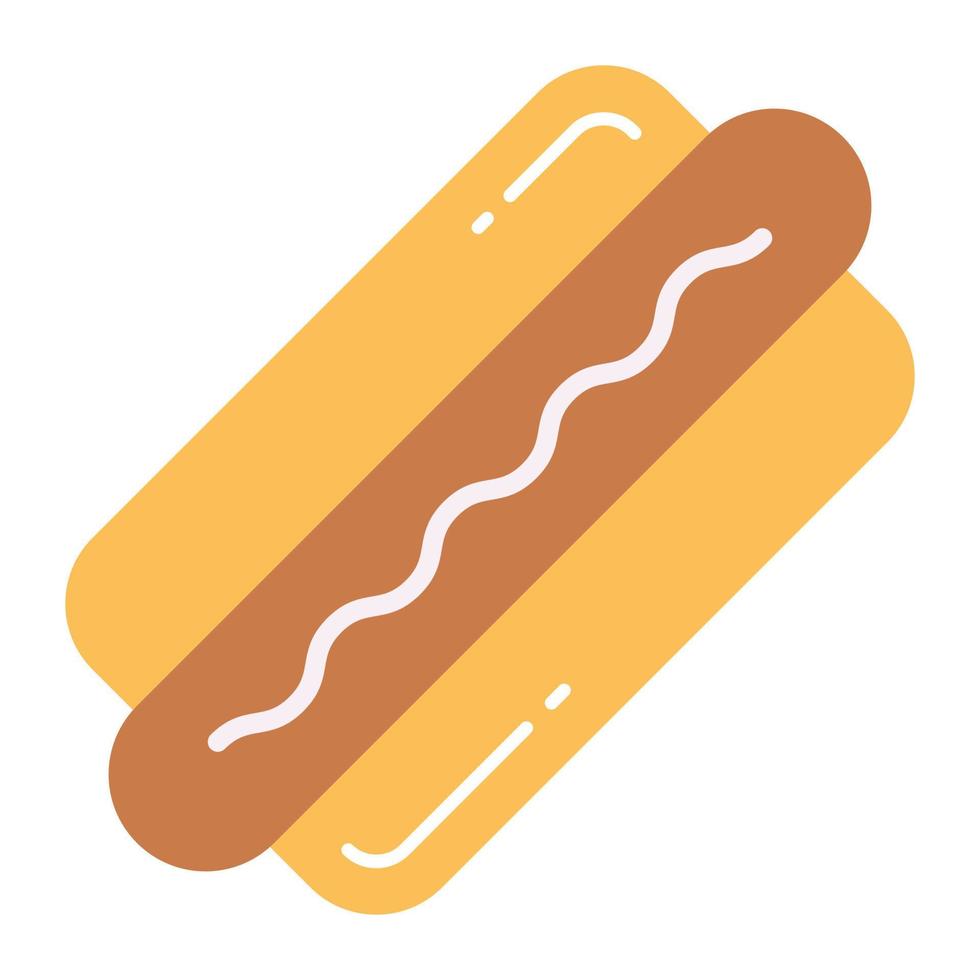 caldo cane Sandwich vettore icona design nel di moda stile