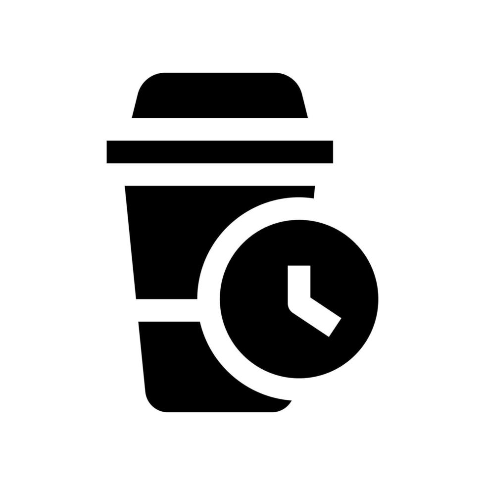 caffè tempo icona per il tuo sito web, mobile, presentazione, e logo design. vettore