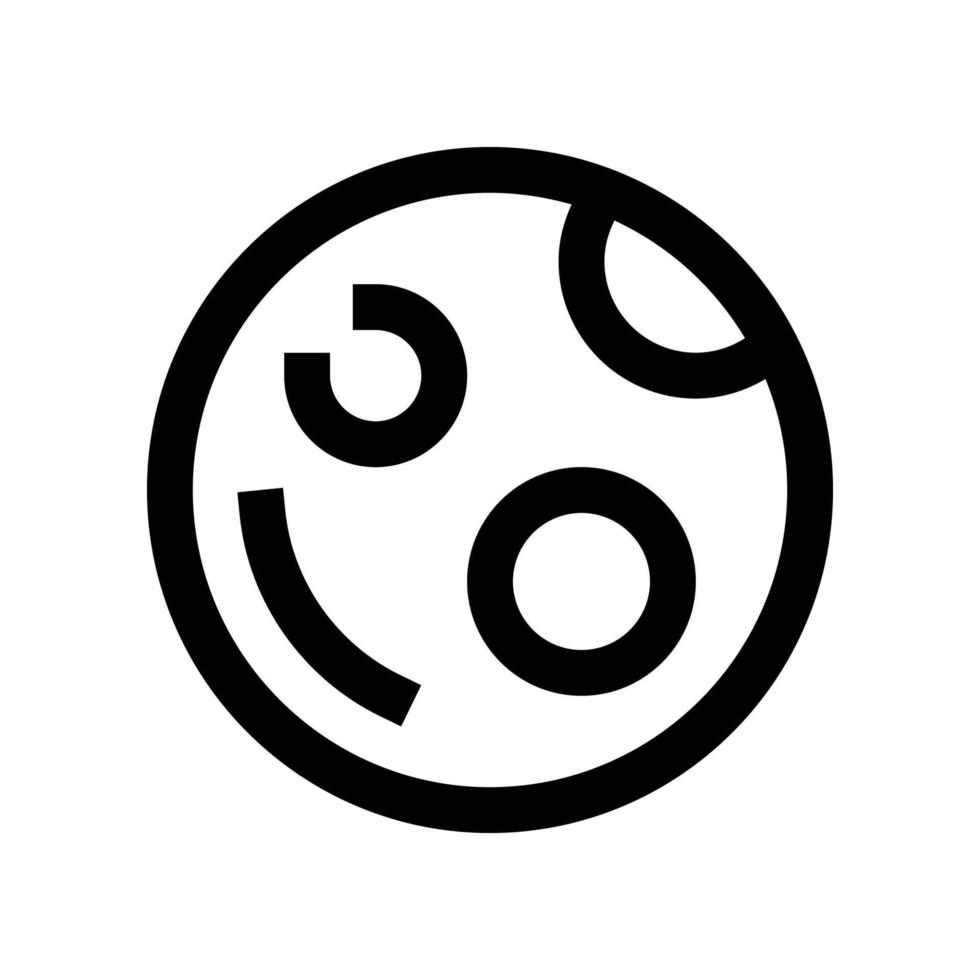 pieno Luna icona per il tuo sito web, mobile, presentazione, e logo design. vettore