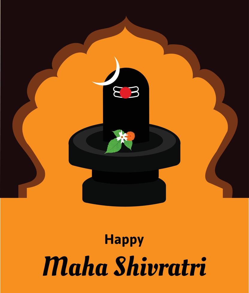 contento maha shivratri indiano indù Festival celebrazione vettore illustrazioni