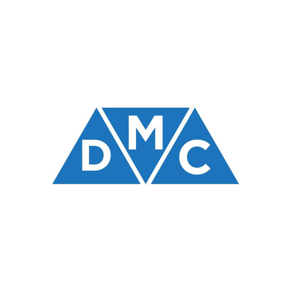 mdc astratto iniziale logo design su bianca sfondo. mdc creativo iniziali lettera logo concetto. vettore