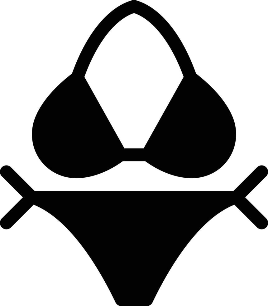 bikini vettore illustrazione su un' sfondo.premio qualità simboli.vettore icone per concetto e grafico design.