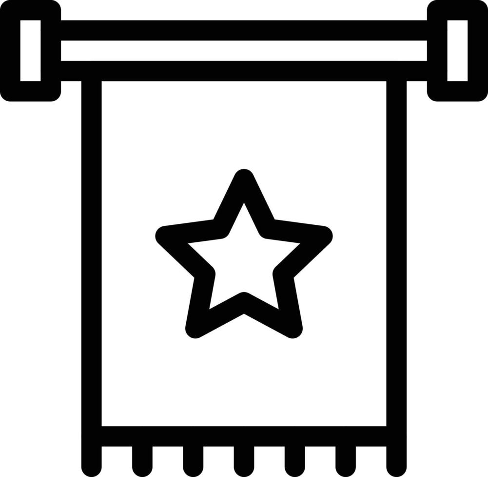 stella bandiera vettore illustrazione su un' sfondo.premio qualità simboli.vettore icone per concetto e grafico design.