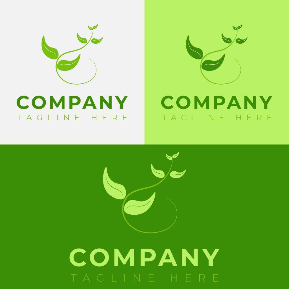 astratto verde foglia logo icona vettore design. paesaggio disegno, giardino, pianta, natura e ecologia vettore logo. ecologia contento vita logotipo concetto icona. vettore illustrazione, grafico design