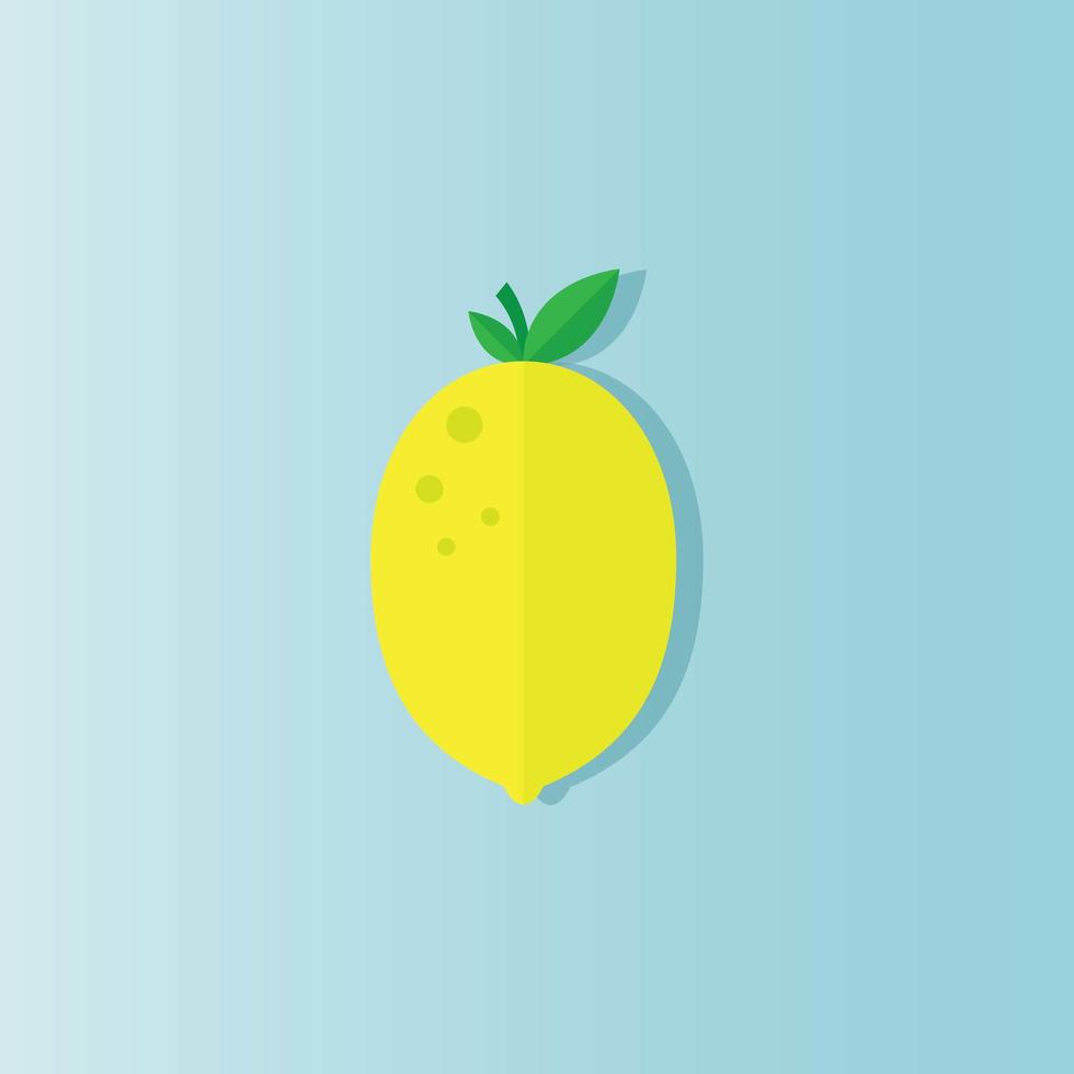 illustrazione vettoriale di limone