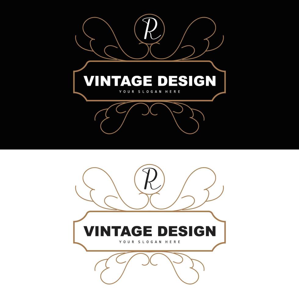 retrò Vintage ▾ disegno, lussuoso minimalista vettore ornamento logo, con mandala e batik stile, Prodotto marca illustrazione, invito, striscione, moda