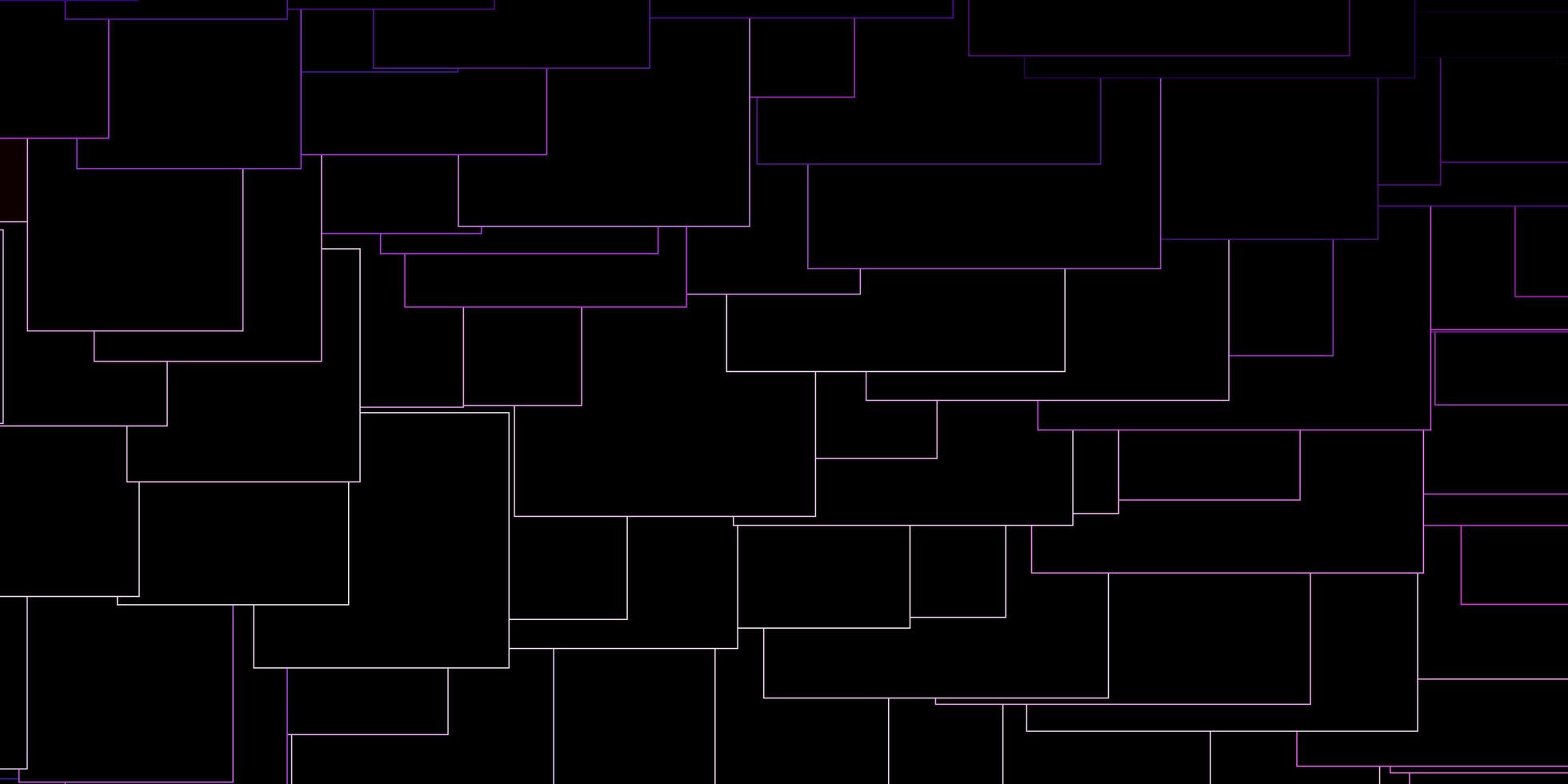 layout vettoriale viola scuro con linee, rettangoli.