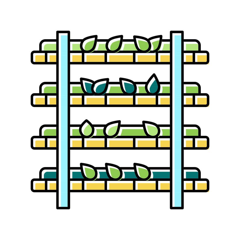 illustrazione vettoriale dell'icona del colore del tè di ossidazione