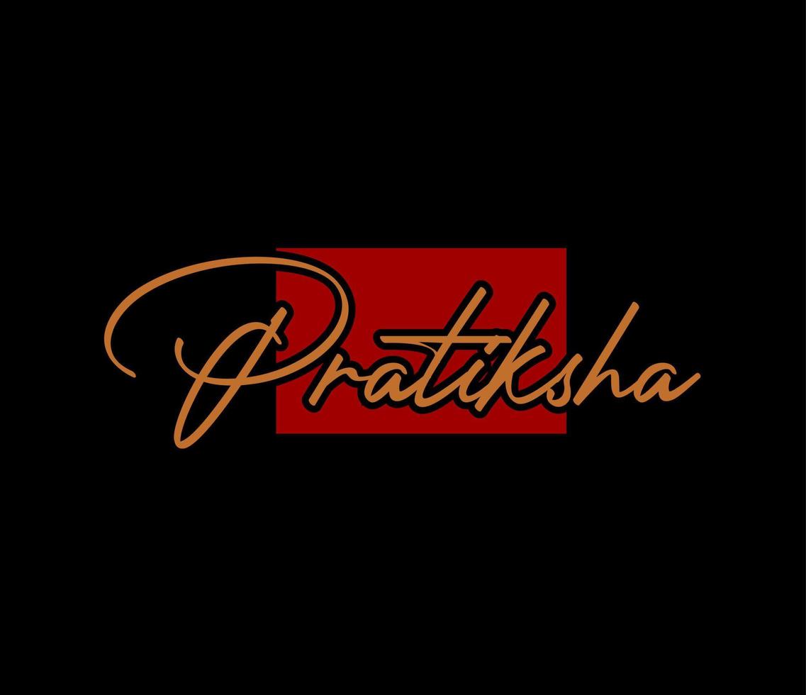 praksha marca nome logo. praksha lettering vettore. vettore