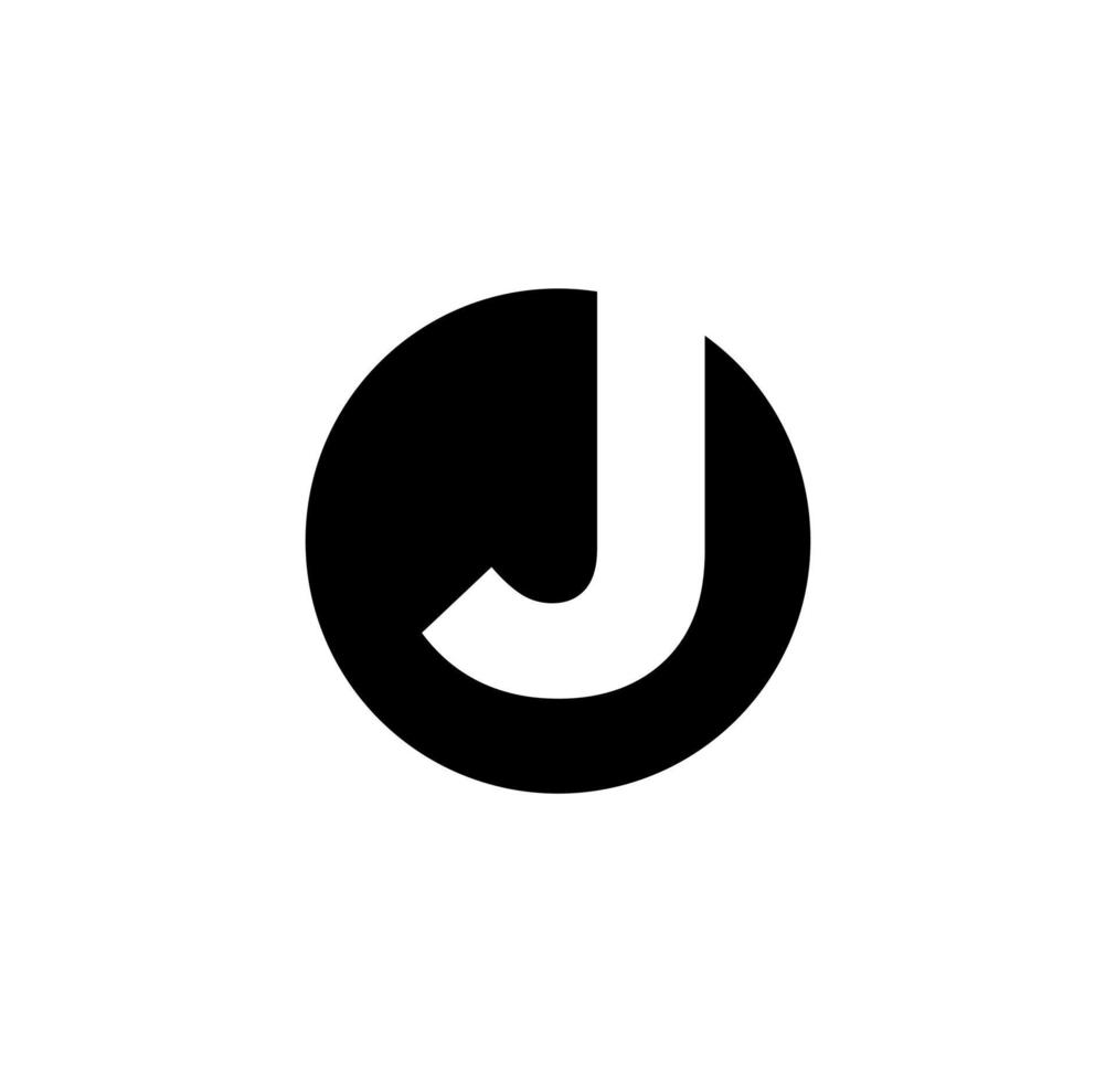 j azienda nome iniziale lettere monogramma. j azienda logo. vettore