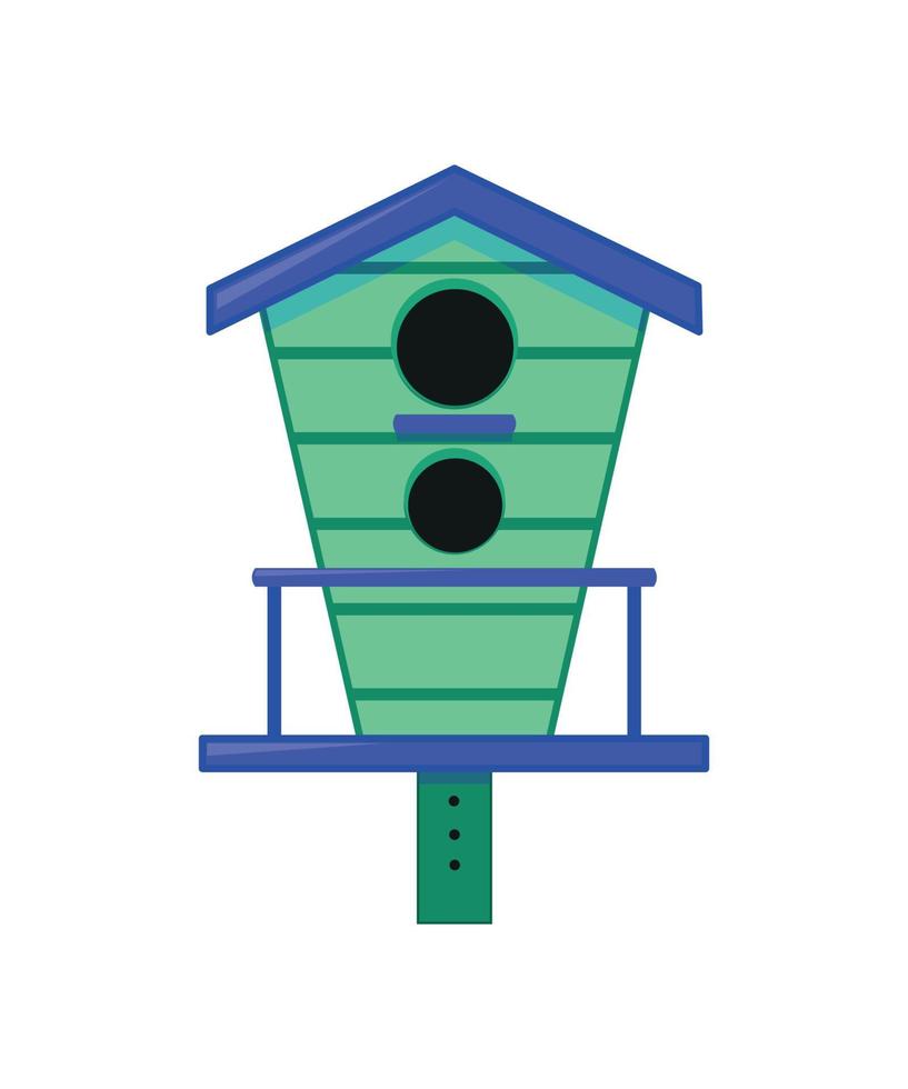 vettore illustrazione di birdhouse