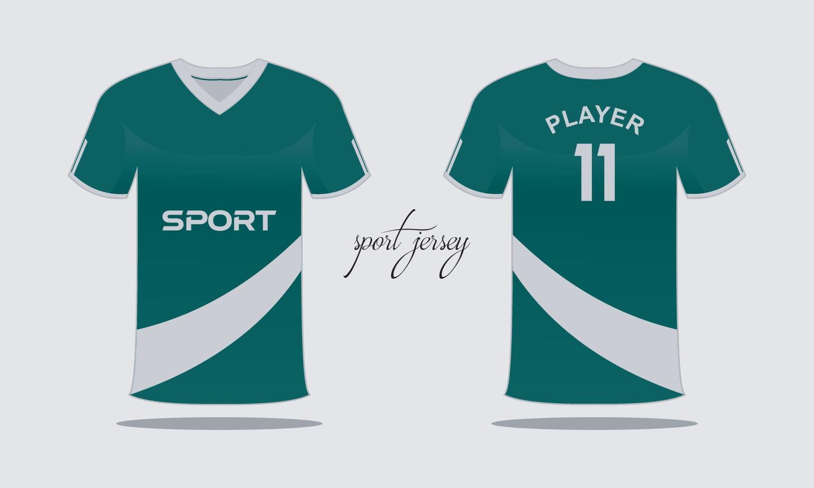 gli sport maglia e maglietta modello gli sport maglia design. gli sport design per calcio da corsa gioco vettore