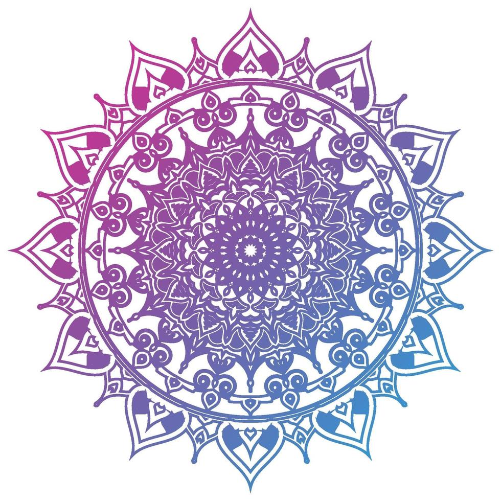 design colorato mandala vettore