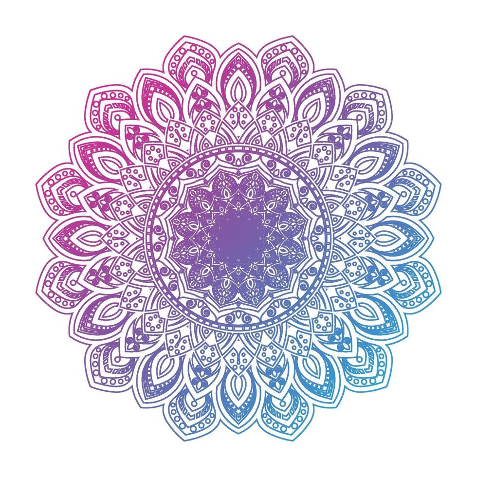 design colorato mandala vettore