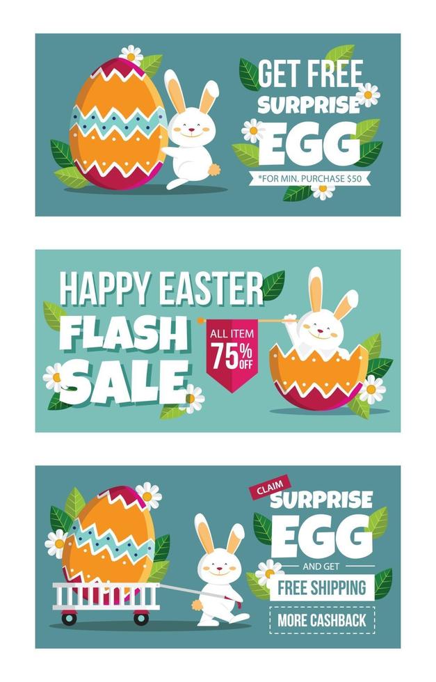 buona pasqua promozione del marketing vettore