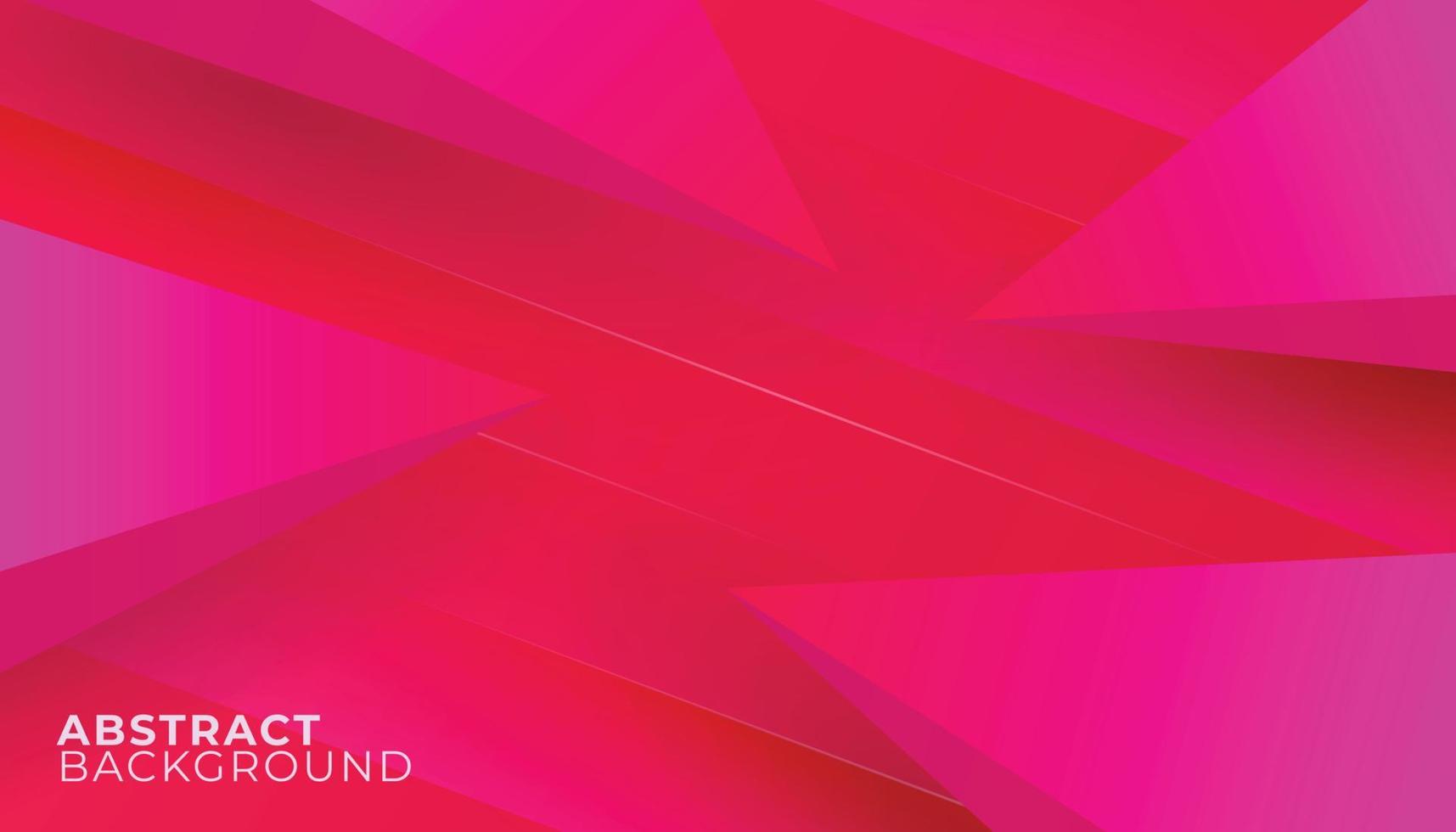 astratto rosa viola geometrico sfondo 3d realistico triangolo forme. futuristico design manifesto. vettore illustrazione
