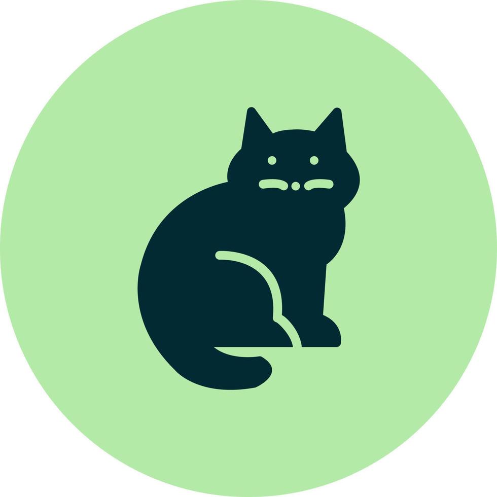 icona del gatto vettoriale