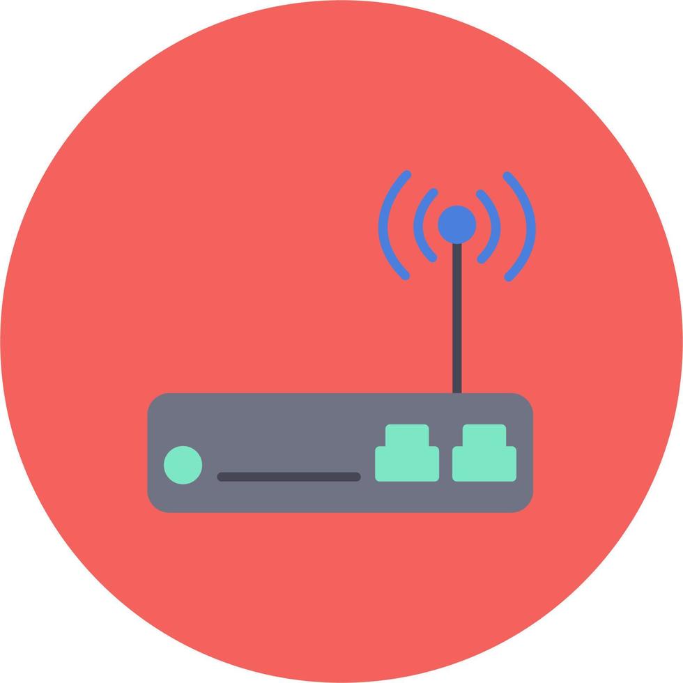 icona di vettore del router