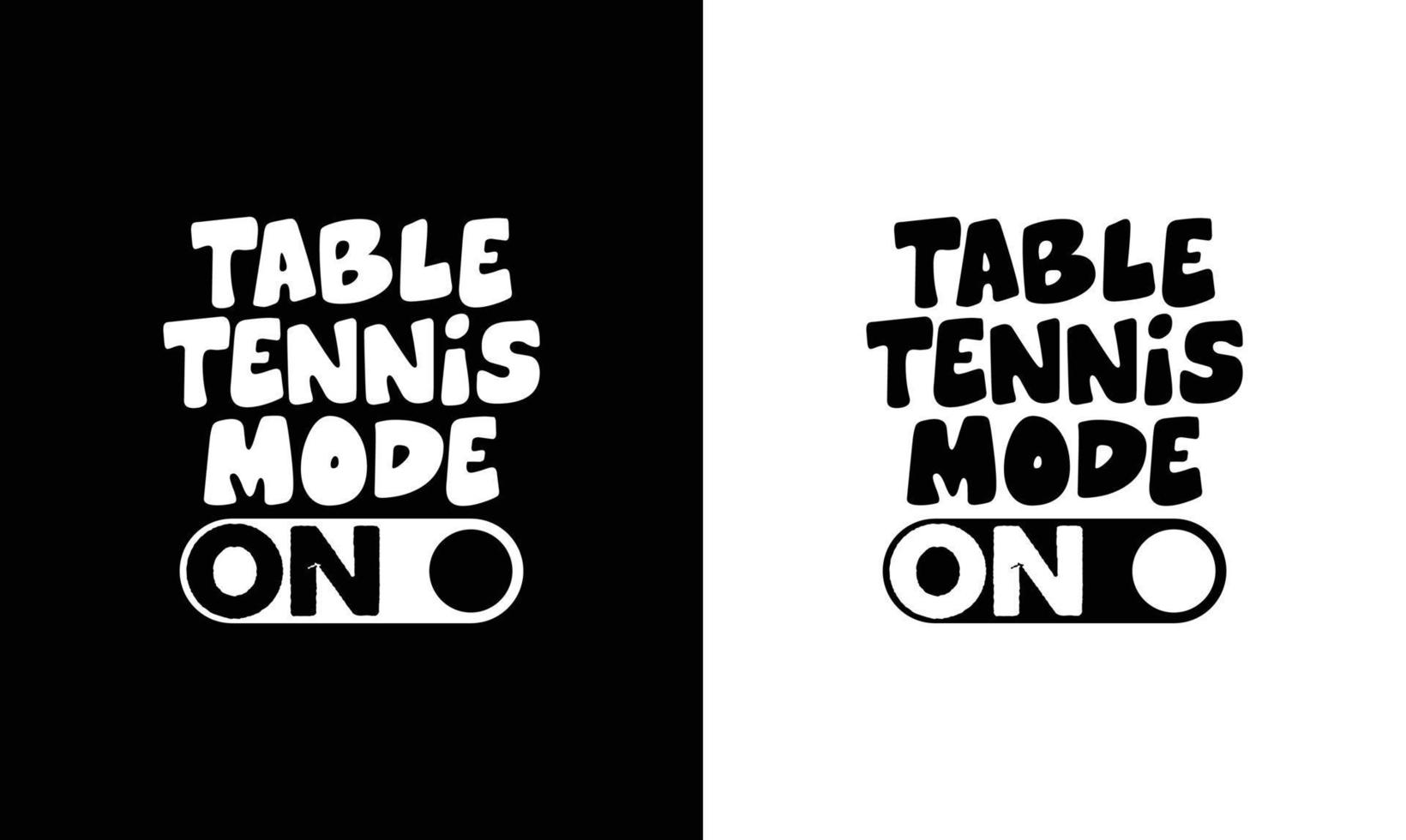 ping pong tavolo tennis citazione t camicia disegno, tipografia vettore