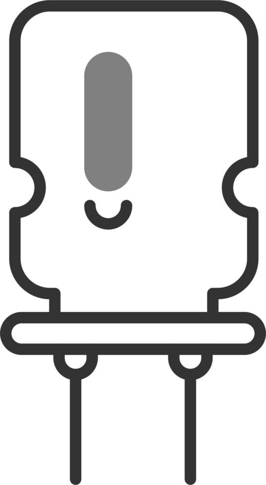 icona vettore condensatore