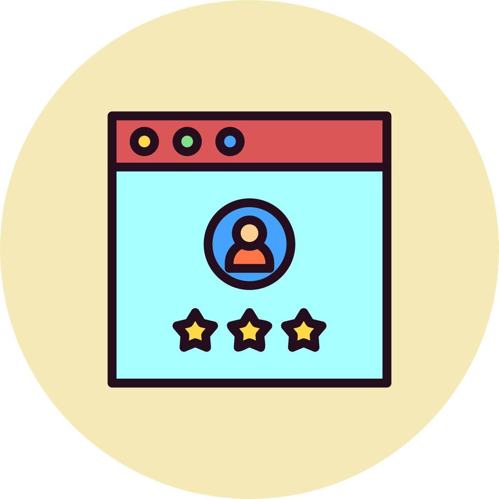 icona di vettore di feedback