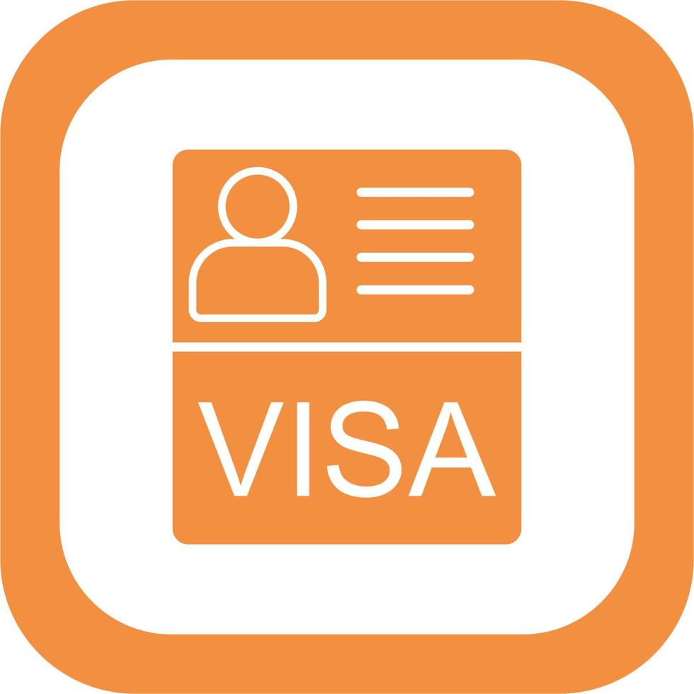 Visa vettore icona