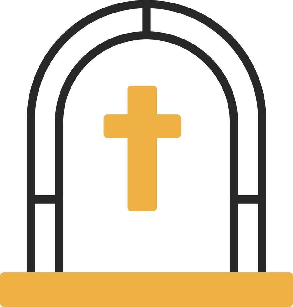 funerale vettore icona design