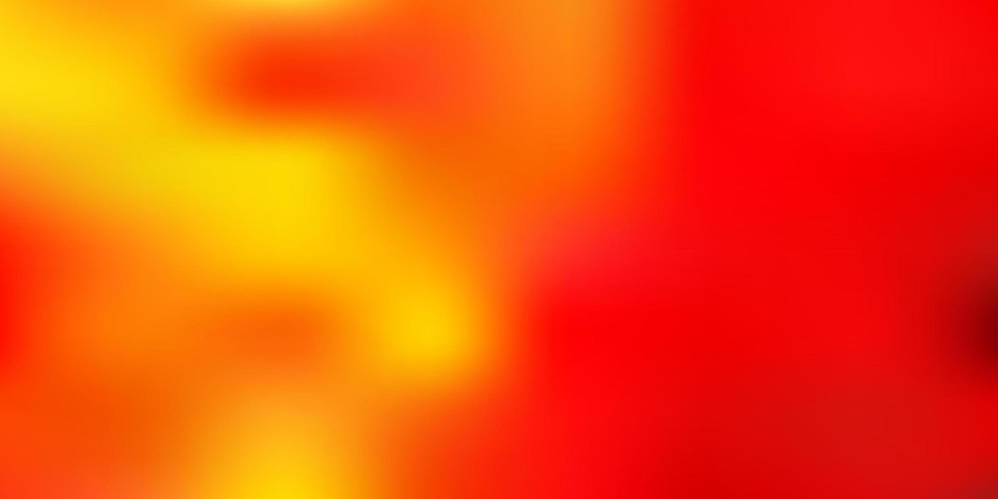 sfondo di sfocatura astratta vettoriale arancione chiaro.