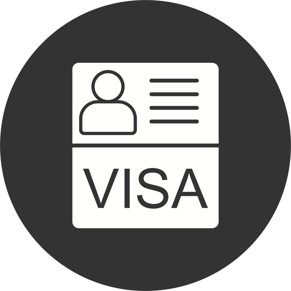 Visa vettore icona